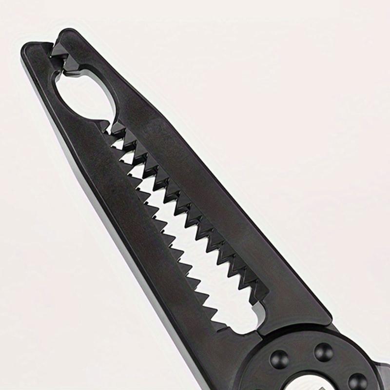 High-Index Plastic Fishing Pliers with Grip & Hook Removal Tool, Durable Catfish Gripper with Non-Slip Handle and Lanyard