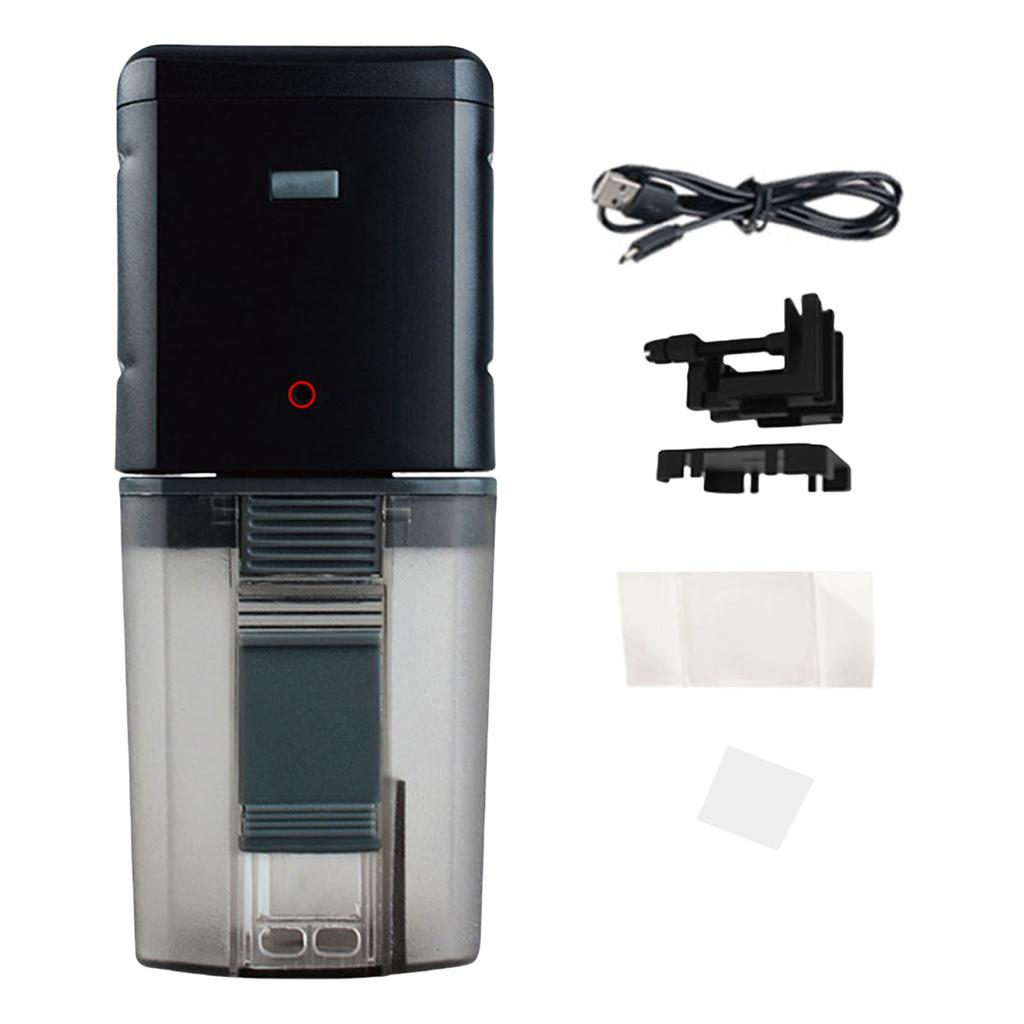 Automatic Fish Feeding Device with Remote APP Control and Intelligence Memory Record Voice Control for Timing Feeding