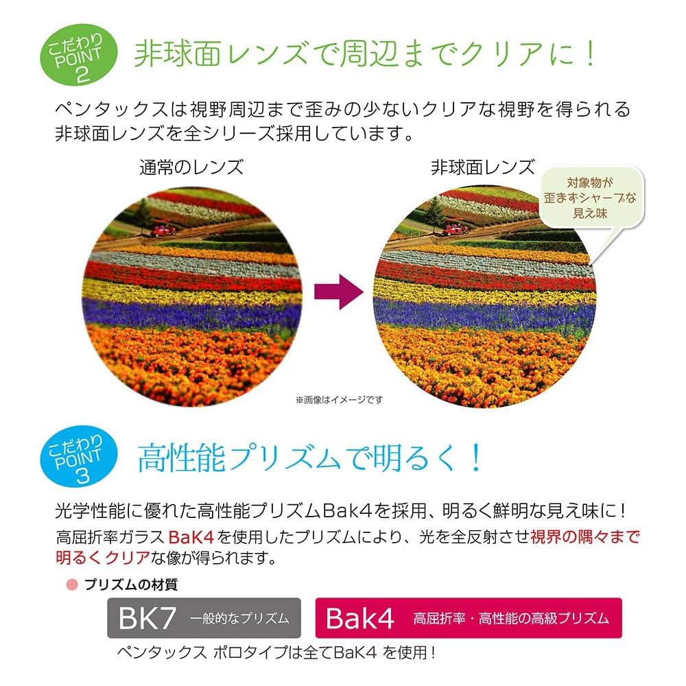 Pentax UCF R 8x21 Binoculars Live and Sports Compact and Lightweight Bak4 for Glasses Sliding Binoculars History Begins In Warranty 62239