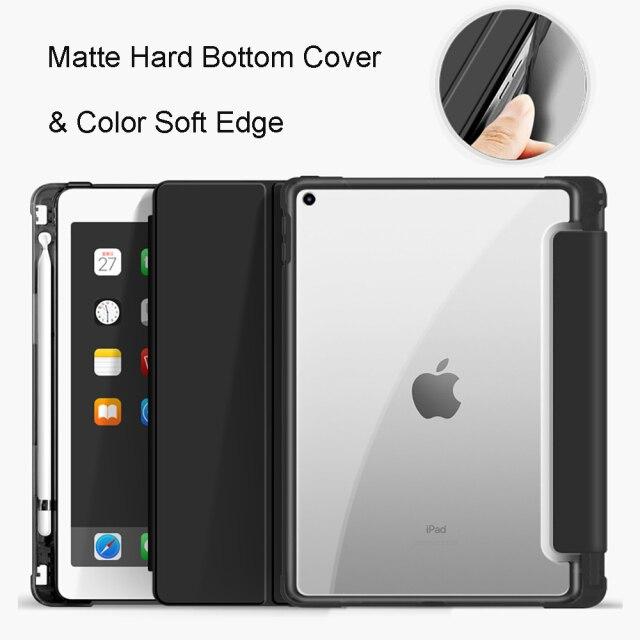 Für iPad Pro 11 Fall Funda für iPad Air 4 Fall 4th Generation Für iPad Pro 12,9 Fall Drahtlose Ladung bleistift Halter