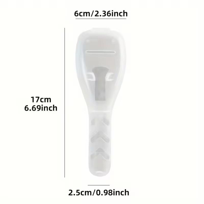 Clear Portable Travel Men Manual Razor Protector Plastic Box Cover Container Storage Shaver Holder Protector Case Organizer