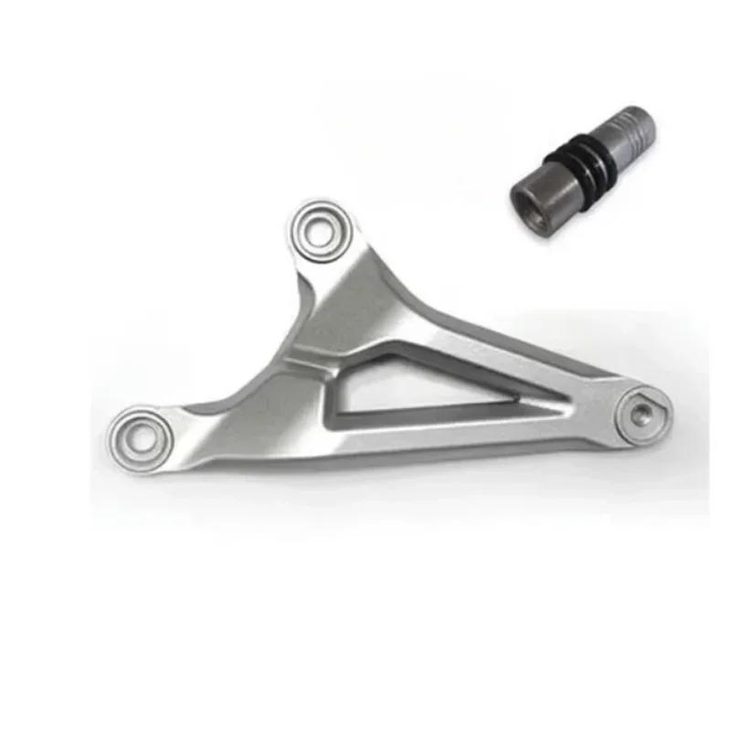 Motorcycle Left Right Pedal Assembly For Super SOCO Scooter TC TS Connecting Bracket Pedal Tube Pedal Accessories
