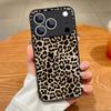Goldene Leopardenmuster Hülle Für iPhone 17 Pro Max Hülle iPhone 16 Pro Max 15 14 13 16E 17E Magnetisch Für Magsafe Hybrid Matte Abdeckung