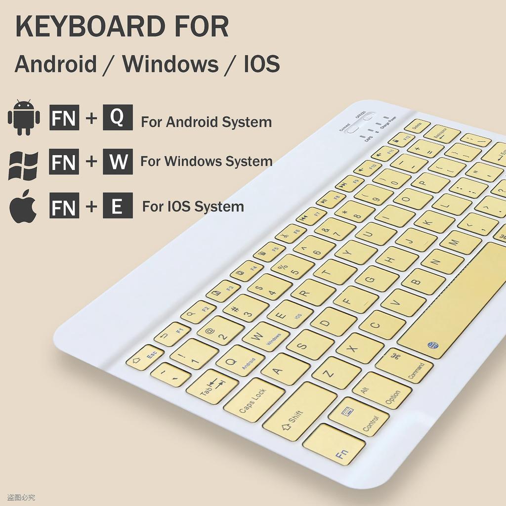 For IPad 10th Generation Case with Keyboard 10.9 Inch Covers Wireless Bluetooth Magnetic Leather for IPad 10 Case Funda