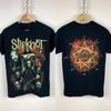 2026 Vintage Slipknot Seven 2stranné Velké Logo Unisex Tričko High-end Luxusní Je pro Muže i Ženy Top Y2k