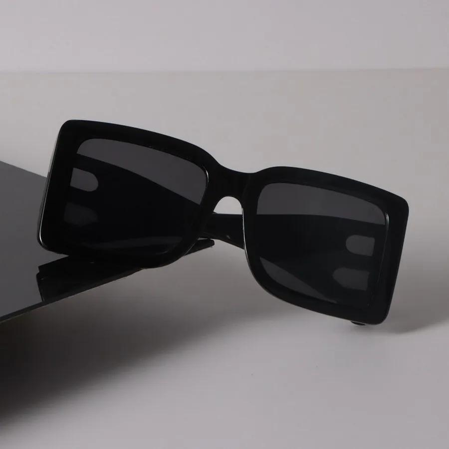 Luxury Square Sunglasses Women Men Cool Brand Designer Mirror Sun Glasses Female Male Black Colors