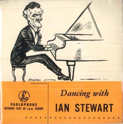 7inch Record IAN STEWART  Dancing With Ian Stewart GEP8633 PARLOPHONE 1957 UK Pop Used