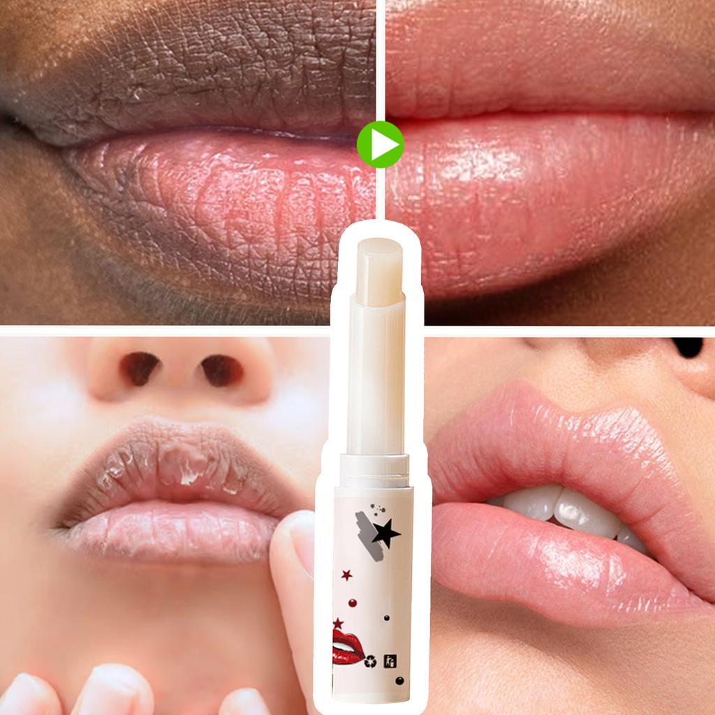 SAUVASINE Colorless Lip Balm, Moisturizing & Soothing Lip Care, Long-Lasting Hydration, Reduces Lip Lines, Unisex