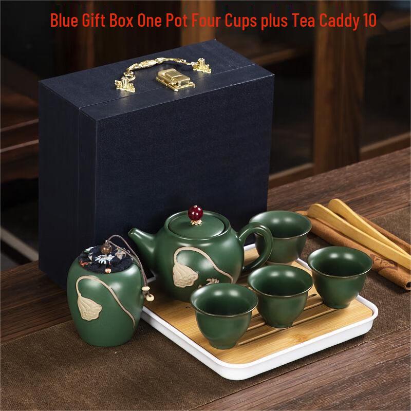 

Qianxing Ceramic Kung Fu Travel Tea Set