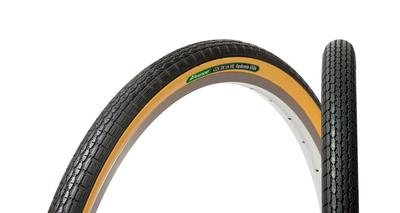 Panaracer Clincher Tire Col De La Vie Randonneur [26×1 3/8×1 1/2] [650A×38] 8W650A-A Black/Amecide (Randonneur Commuter/School Car/Touring Commuting)