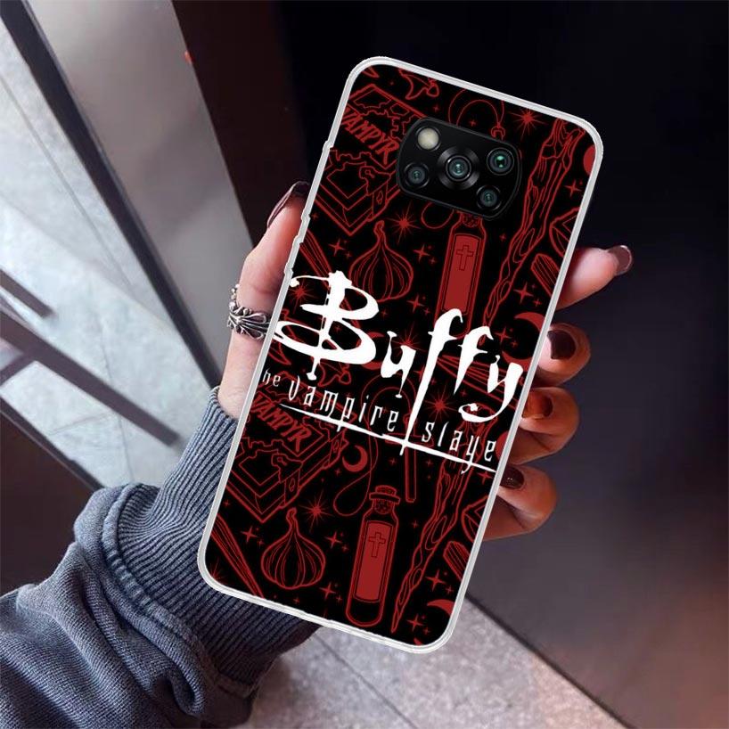 Buffy the Vampire Slayer Phone Case For Xiaomi Poco X5 X6 X7 Pro F7 Ultra M7 Redmi 15C 15 13C 13 12C 12 10 10C 10A 9 9C 9T 9A Co