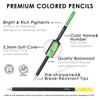 120-Color Professional Oil-Based Colored Pencil Set for Doodling and Painting