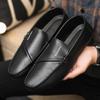 Fashion Genuine Leather Men Loafers Breathable Slip on Men Driving Shoes Italian Luxury Brand Men Casual Shoes Moccasins Chaussure Homme