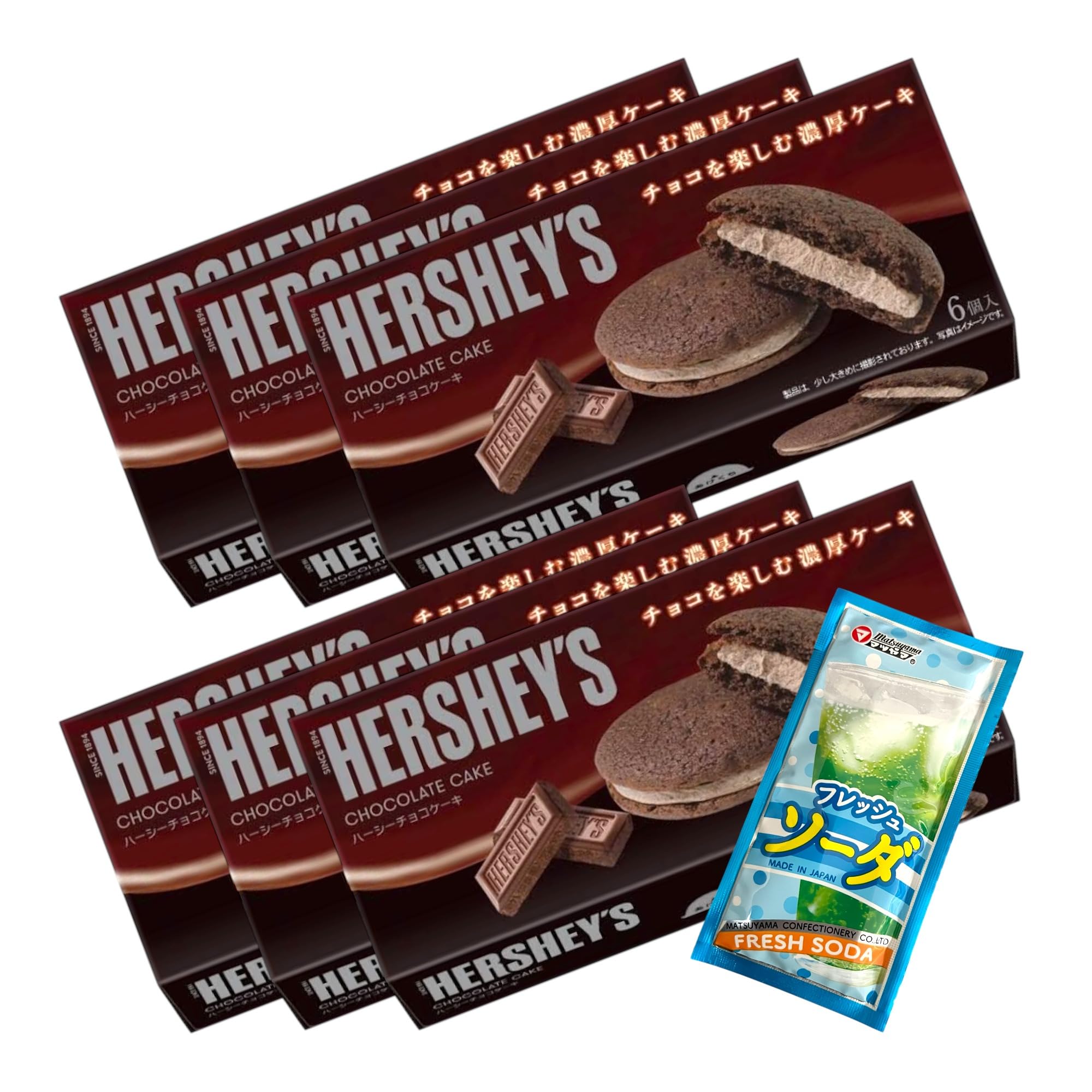 

Оригинальный набор из 6 коробок шоколадного торта Hershey