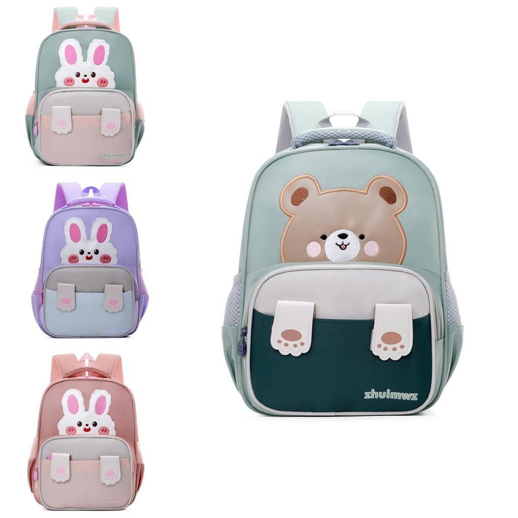 Adorable Cartoon Backpack For Toddlers Cute Nylon School Bag For Boys And Girls