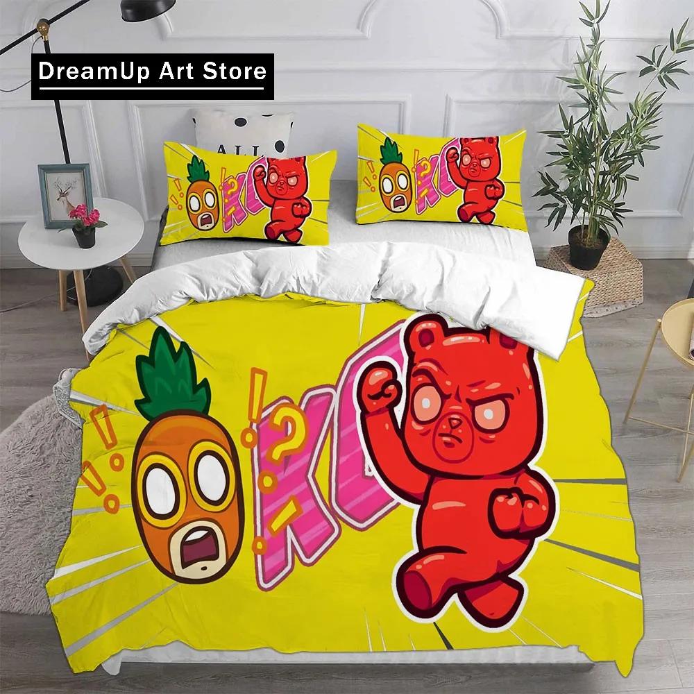 Conjuntos de Roupa de Cama Jogo Burrito Bison Colcha Cobertor de Cama Edredom Capa de Edredom Fronha Conjuntos de 2-3 Peças Decoração de Quarto Infantil e Adulto