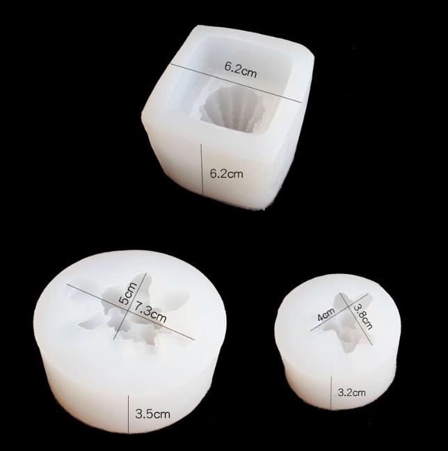 Candle Silicone Mold Easy To Clean And Demold Reusable Cake Decorating Tools