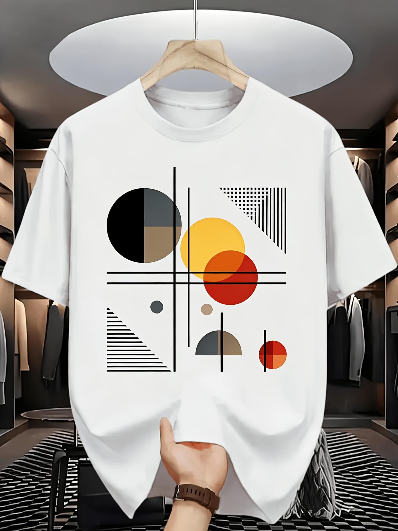 

Men S Essential T-Shirt with Short Sleeves And Crew Neck, Lightweight Solid Color Casual Tee for Summer, Comfortable And Breathable Daily Wear 5XL різнокольоровий