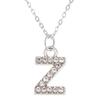 Mode Glanzende A-Z Letter Hanger Bedel Ketting 26 Initialen Alfabet Naam Sleutelbeen Ketting Feest Valentijnsdag Sieraden Cadeau