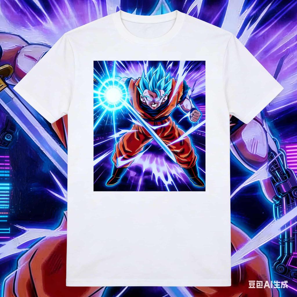 Anime Dragon Ball Son Goku 3D Print Mans T Shirt Summer Fashion Casual T-shirt Mans Children's Clothing T-shirt Tops