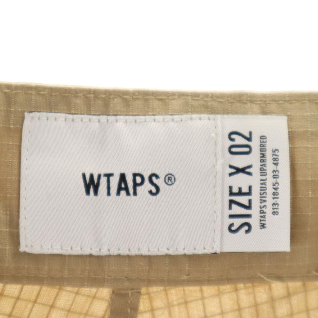 WTAPS Vyrobeno v Japonsku Ripstop Dlouhé kalhoty 2 béžové Pánské Použité