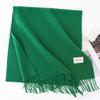 Morandi Color Scarf Shawl Solid Color Cashmere Feel Long Winter Wrap Luxury Soft Fashion Gift Lightweight Women’s Neck Scarf
