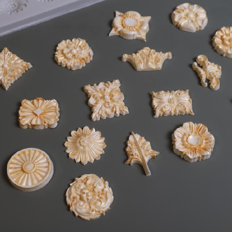 Stone Silicone Fondant Chocolate Mold Cake Decorating Tool Baking Accessories