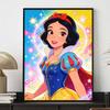 Disney Diamond Painting Kit Full Diamond Round Snow White Decor Home Decor Craft Gift