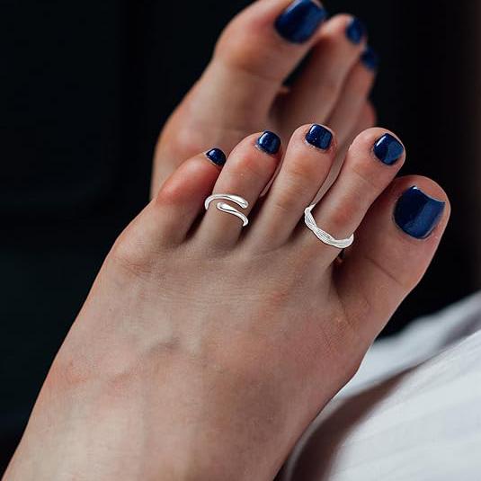 12PCS 18k Silver Plated Open Toe Rings Vintage Knuckle Finger Stacking Pack Summer Beach Foot Jewelry for Women Adjustable
