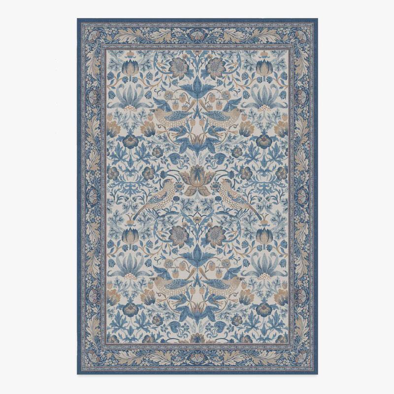 

Ковер для гостиной, машинная стирка, нескользящий коврик для пола, украшение дома, винтажный цветочный ковер, мягкий, удобный 50x80cm