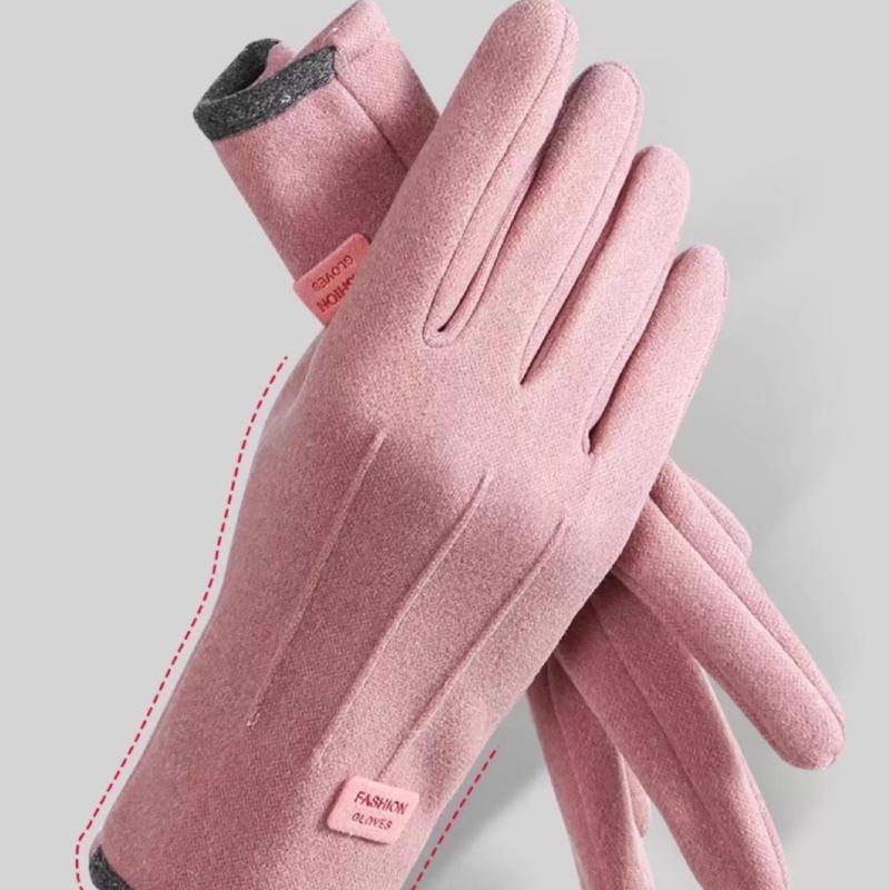 Winterhandschuhe für Damen Herren Warme Touchscreen-Handschuhe Kälteschutz Fäustlinge mit vollen Fingern Outdoor Radfahren Dicke Handschuhe