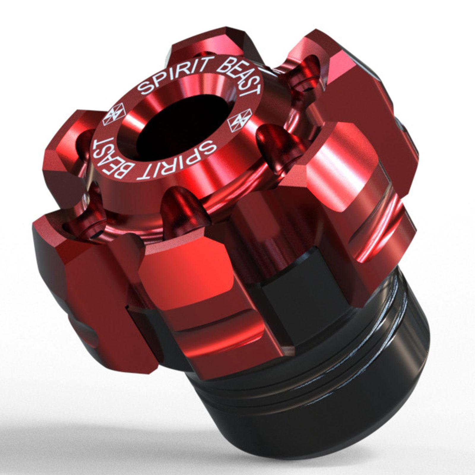 

Spirit Beast 1 шт. Защита слайдера рамы колеса мотоцикла для Kawasaki Yamaha Suzuki Honda BMW Benelli Aprilia Ducati Triumph красный