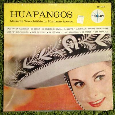 LP Schallplatte MARIACHI TENOCHTITLÁN DE HERIBERTO  - Huapangos B015 Belart Mexiko Latein Gebraucht