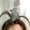 Ratatouille Hairband Kawaii Cartoon Cute Plush Doll Headband Wide-Brimmed Hairpin Photo Headdress Creativity Girl Gift