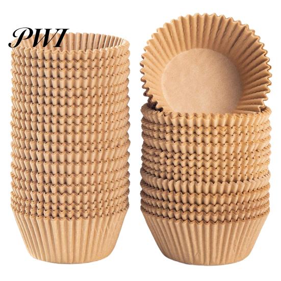 Foglietti di Carta Greaseproof per Muffin 200 Pezzi Bicchierini da Forno per Cupcake per Alimenti Senza BPA Antiaderenti Resistenti all'Olio