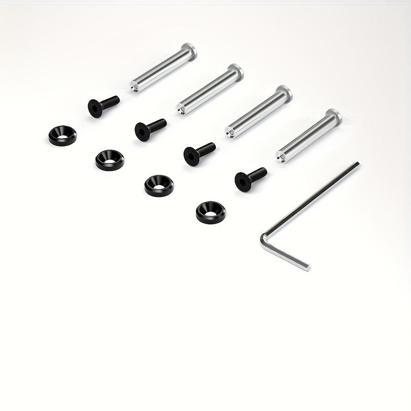 13 pieces / 1 set, computer case fan installation kit, including stainless steel screws, locking nuts and washers