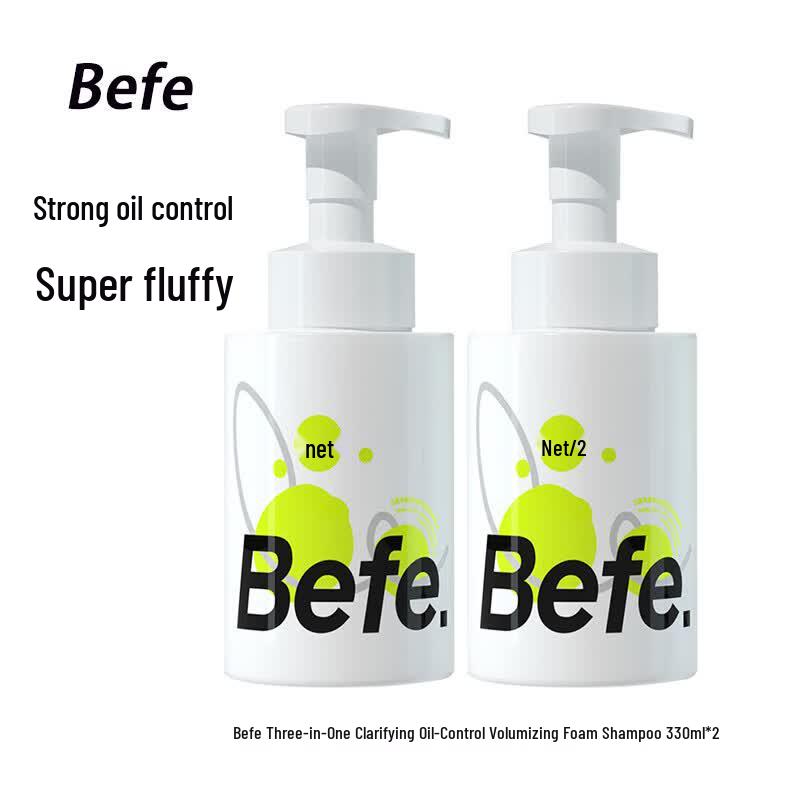 BeFe Triple Purifying Oil Control Volumizing Foaming Shampoo
