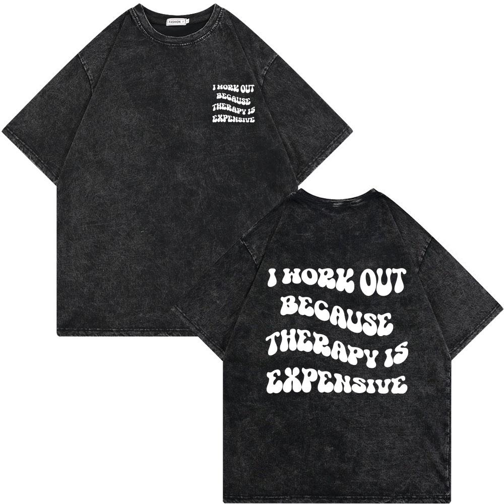 Vintage Washed Old Skeleton Gym Pump Cover Tshirts Male Oversized T Shirt Men Women Funny Fitness Workout Bodybuilding Tshirt