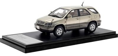 Hi Story Toyota Harrier FOUR G Package Sparkling Gold Metallic Finished Product 1/43 3.0 (1997)