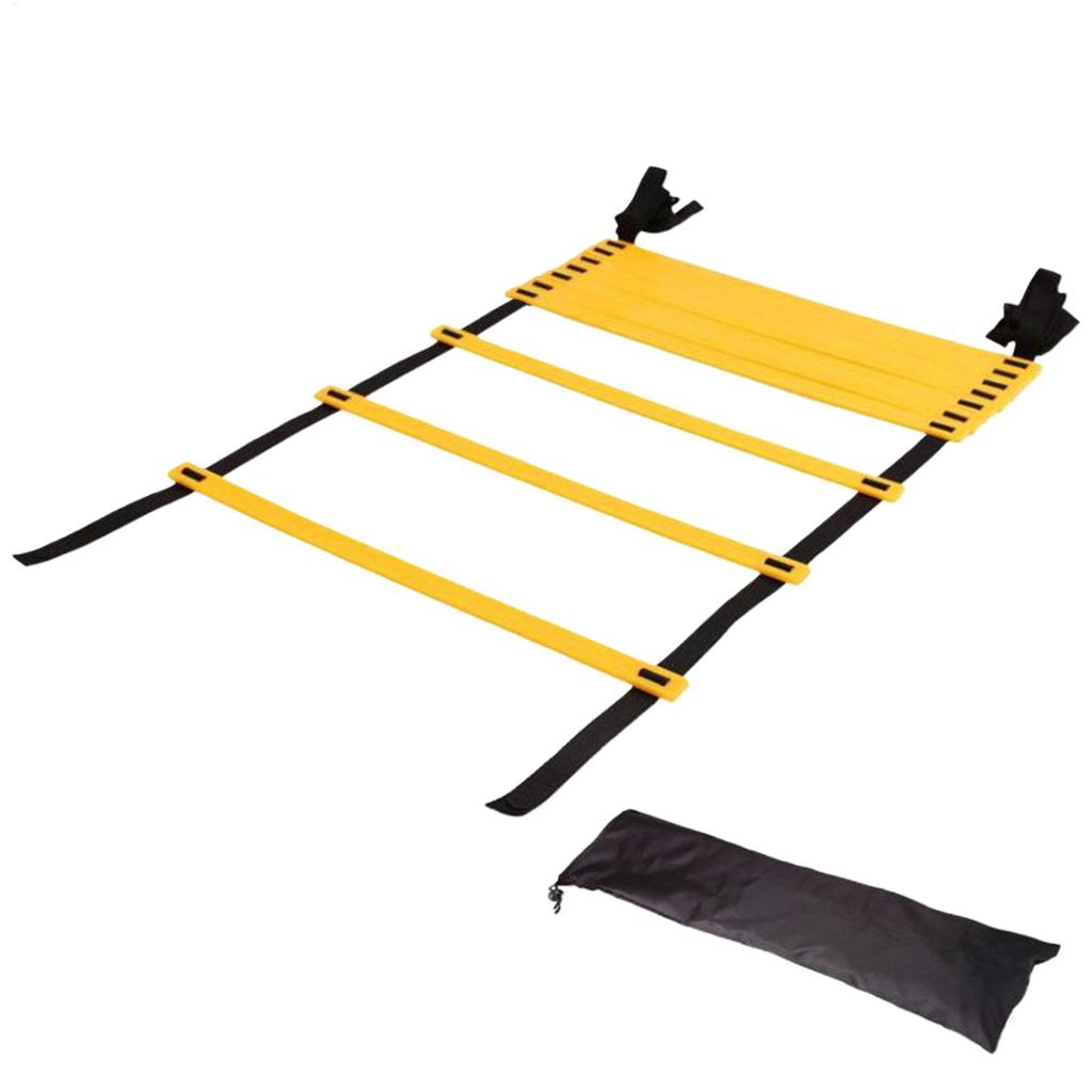 Football Agility Exercise Ladder Football Speed Training Ladder 5m 10-section Jump Ladder for Sports Tennis Hockey Training
