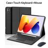 Custodia con Tastiera per Redmi Pad 2 Pro 12.1 Pollici,Custodia per Tablet Redmi Pad 2 Pro 12.1 Pollici con Tastiera Bluetooth Staccabile