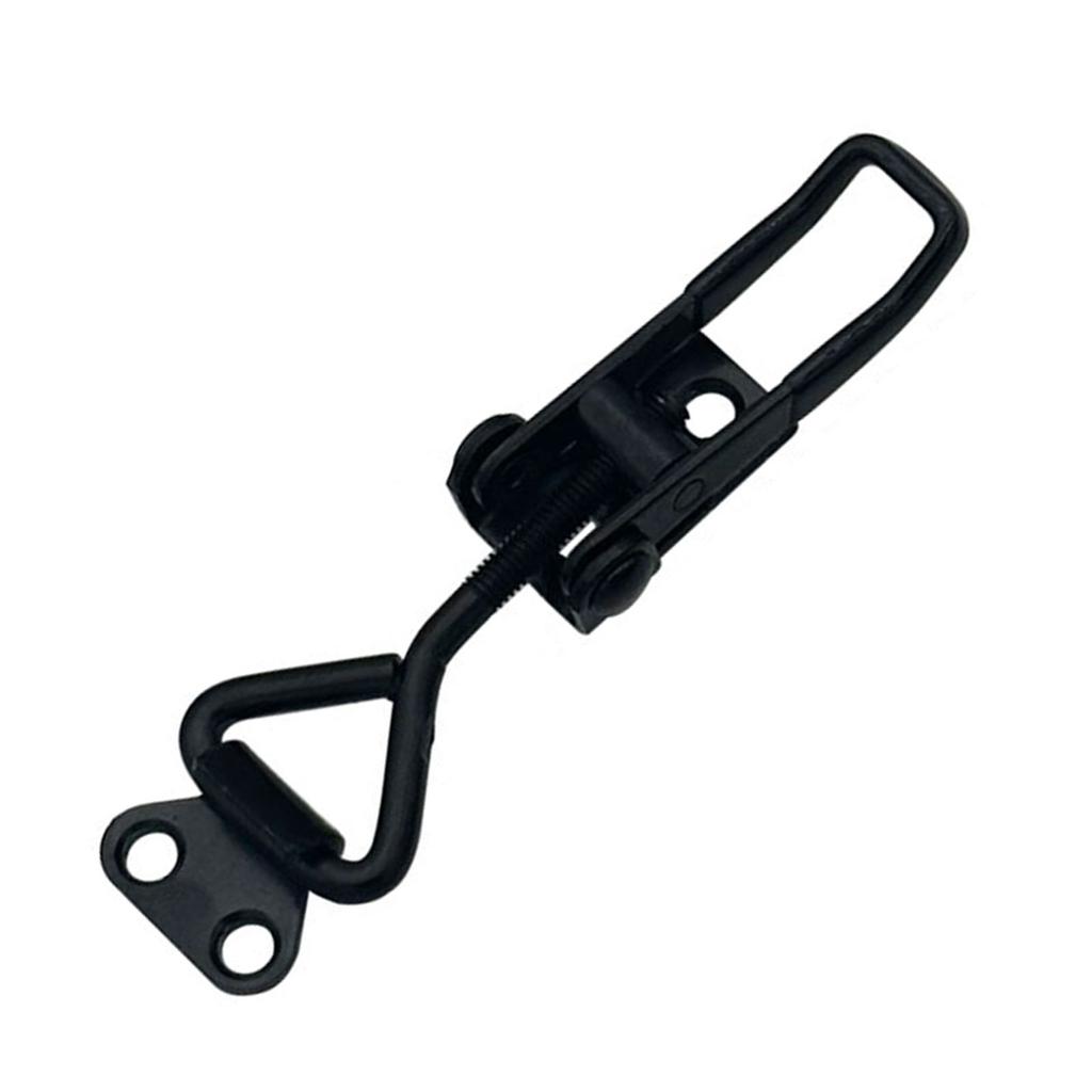 1Pc Toggle Latches Clamp Stainless Steel Pull Hasp Latches Large Hasp Clamp for Smoker Lid Jig Case Trunk Easy To Use