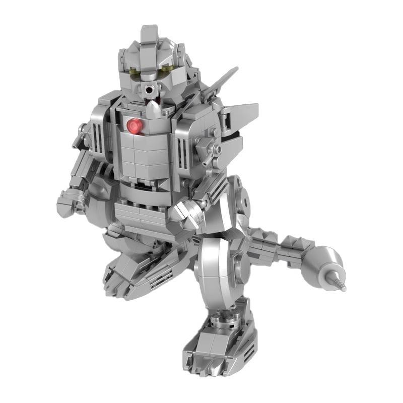 M Building Block Compatible Lego 166137 Sd Godzilla Creative Mecha, Monster Model Children S Toy Assembly
