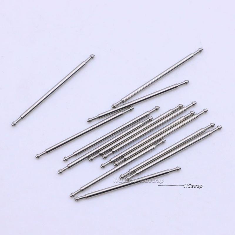 4/12PCS Dia 1.0mm Spring Bars Strap Link Pins Fits 12mm 14mm 16mm 17mm 18mm 19mm 20mm 21mm 22mm Watch Band Strap Links Bars