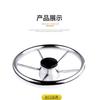 5-Spoke 11-13.5 Inch Stainless Boat Steering Wheel with Knob Stainless Marine Steering Wheel