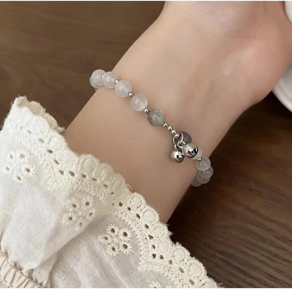 

Изящный браслет Bell «Французский кошачий глаз» с камнем, Роскошная летняя мода для женщин