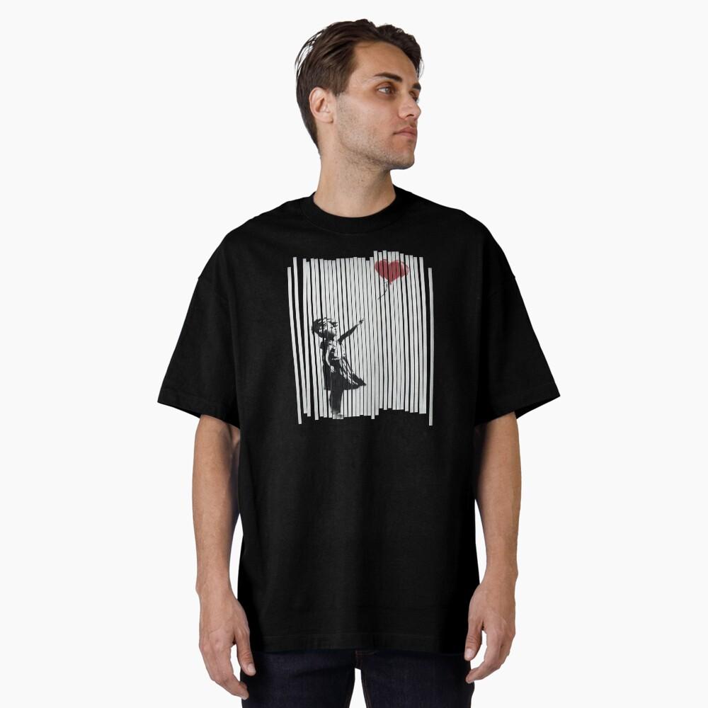 

Hey I Fixed It Banksy Shredded Balloon Girl Casual TShirt Mens and Womens Luxury Brand Top S