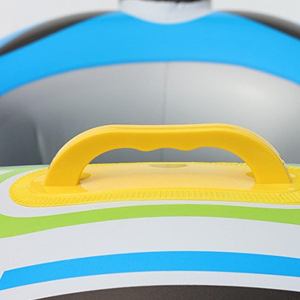 Inflatable Swimming Circle Aircraft Shape Boat Children's Swimming Ring  Water Play