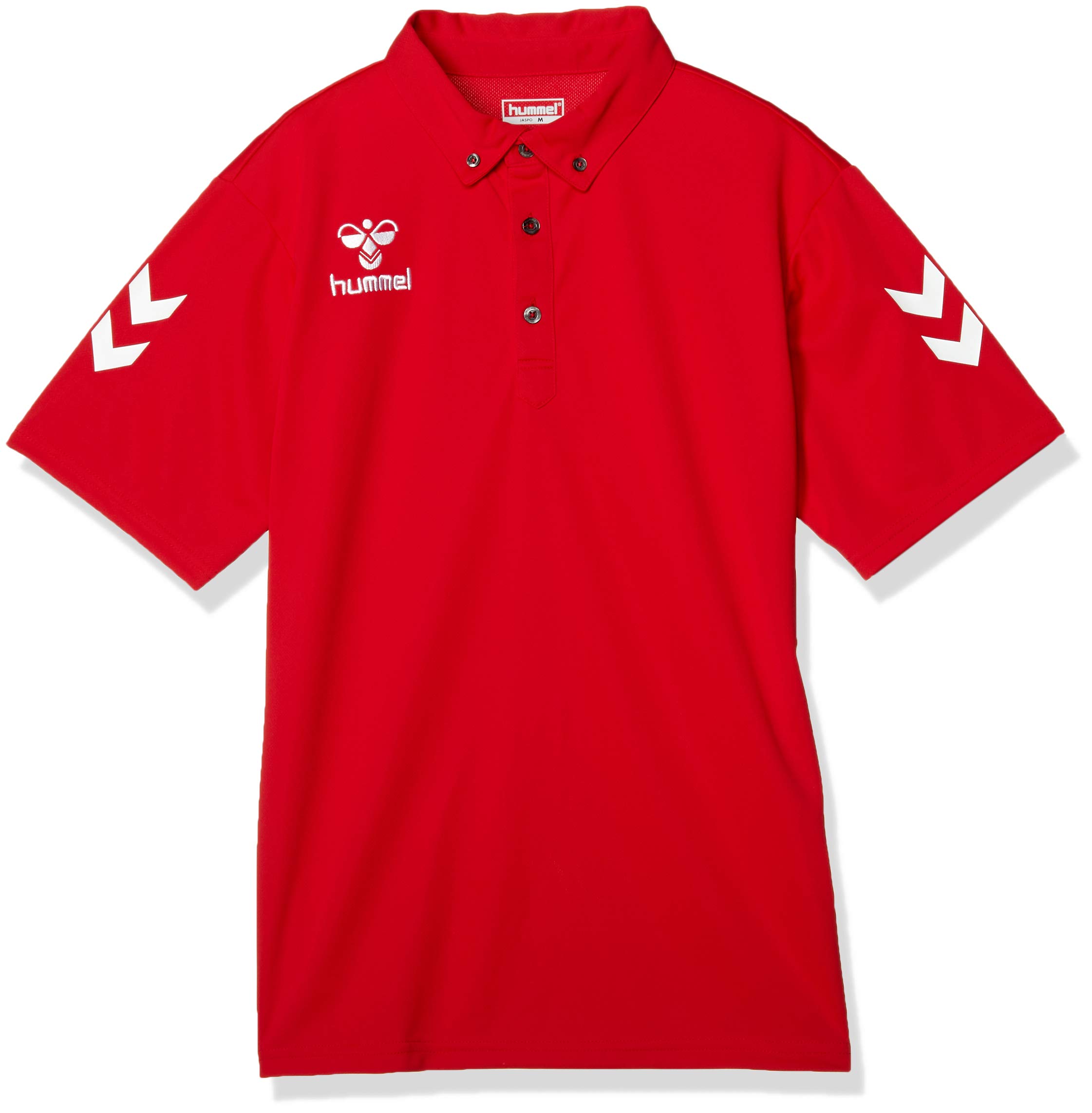 

Hummel Футболка-поло с коротким рукавом Командная Красная Японский размер Маленький до Японского размера Мужская рубашка на пуговицах, (Размер 20), (эквивалентный Маленький)
