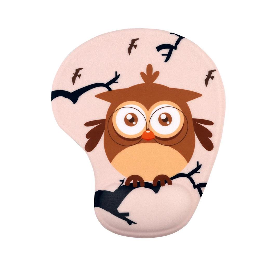 Creative Cartoon Silicone Wrist Rest Mouse Pad & Keyboard Hand Rest - Cute Desk Mat